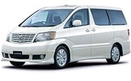 Модельные чехлы на TOYOTA ALPHARD 2002-2008гг.
