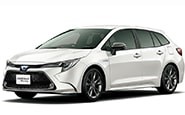 Модельные чехлы на TOYOTA COROLLA TOURNING HYBRID 2019/9 - н.вр.