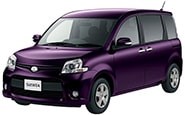 Модельные чехлы на TOYOTA SIENTA 2011/6-2015/7гг.