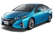 Модельные чехлы на TOYOTA PRIUS PHV 2017/2-2019/4гг.
