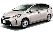 Модельные чехлы на TOYOTA PRIUS α/DAIHATSU MEBIUS 2011/5-2021/3гг.