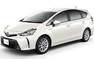 Модельные чехлы на TOYOTA PRIUS α 2014/11-н.вр.