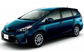 Модельные чехлы на TOYOTA PRIUS α 2015/3-н.вр.