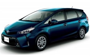 Модельные чехлы на TOYOTA PRIUS α 2015/3-н.вр.