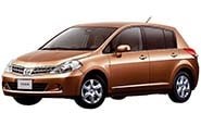 Модельные чехлы на NISSAN TIIDA 2004/9-2012/8гг.