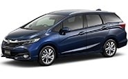 Модельные чехлы на HONDA SHUTTLE HYBRID  2019/5-н.вр.