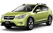 Модельные чехлы на SUBARU XV HYBRID/ IMPREZA SPORT HYBRID 2013/6-2017/5гг.