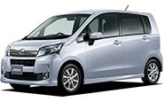 Модельные чехлы на DAIHATSU MOVE 2010/12-2012/12гг.