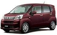Модельные чехлы на DAIHATSU MOVE/SUBARU STELLA 2016/6-2017/7гг.