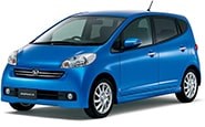 Модельные чехлы на DAIHATSU SONICA 2006/6-2009/5гг.