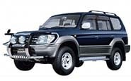Модельные чехлы на TOYOTA LAND CRUISER PRADO 95 1996/05 - 2002/08гг.
