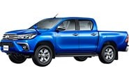 Модельные чехлы на TOYOTA HILUX 2017/9-н.вр.