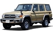 Модельные чехлы на TOYOTA LAND CRUISER 70 2014/8-2015/7гг.