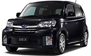 Модельные чехлы на SUBARU DEX/ DAIHATSU COO 2006/5-2011/11гг.