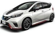Модельные коврики на NISSAN NOTE 2012-2020гг.