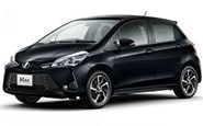 Модельные коврики на TOYOTA VITZ 4WD 2010-2020гг.