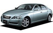 Модельные коврики на TOYOTA MARK X 120 2004-2009гг.