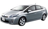 Модельные коврики на TOYOTA PRIUS 50 2015-2018гг.