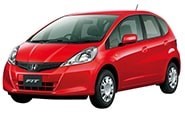Модельные коврики на HONDA FIT 2007-2013гг.