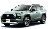 Модельные коврики на TOYOTA RAV4 левый руль 2018-2023гг.