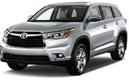 Модельные коврики на TOYOTA HIGHLANDER 2013-2020гг.
