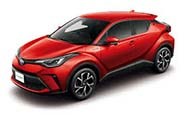 Модельные коврики на TOYOTA С-HR HYBRID 2016-2023гг.