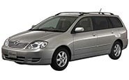 Модельные коврики на TOYOTA COROLLA FIELDER 2000-2006гг.