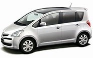 Модельные коврики на TOYOTA RACTIS (P100) 2005-2010гг.