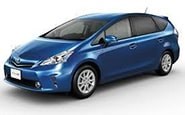 Модельные коврики на TOYOTA PRIUS ALFA 41 2011-2021гг.