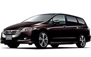 Модельные коврики на HONDA ODYSSEY 2008-2014гг.