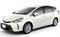 Модельные чехлы на TOYOTA PRIUS α 2014/11-н.вр.