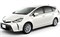 Модельные чехлы на TOYOTA PRIUS α 2014/11-н.вр.