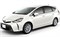 Модельные чехлы на TOYOTA PRIUS α 2016/5-н.вр.