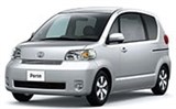 Модельные коврики на TOYOTA PORTE 2004-2012гг.