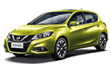 Коврик в багажник для NISSAN TIIDA 2015-н.вр.