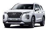 Модельные коврики на HYUNDAI PALISADE на три ряда 2018-н.вр.